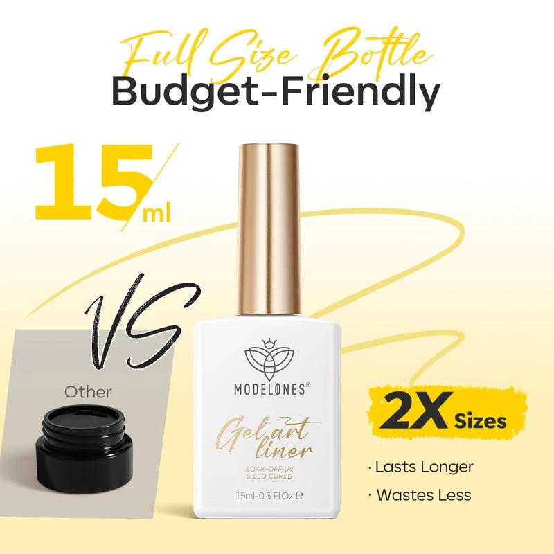 Modelones Yellow Gel Art Liner#yellow