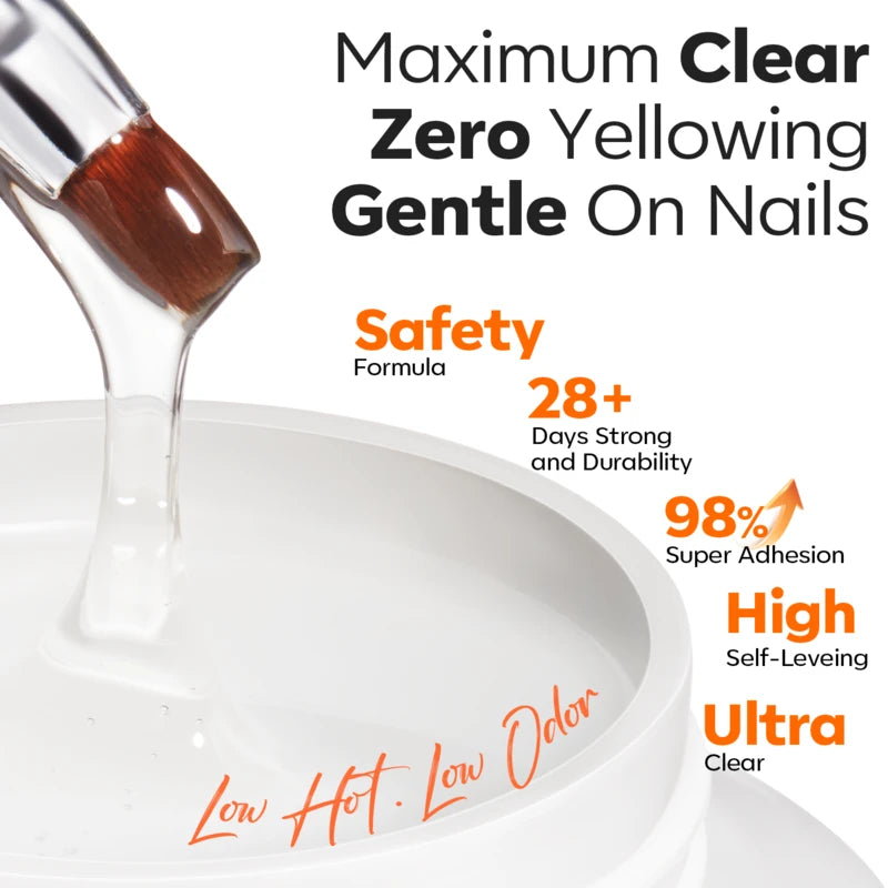 Modelones Clear Extension Builder Gel 