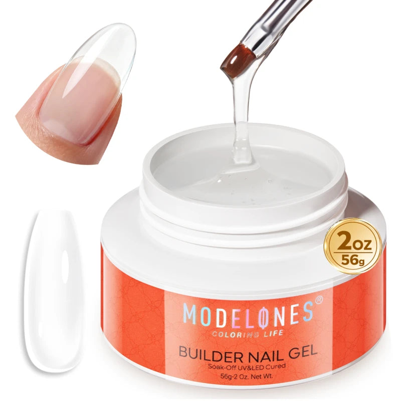 Modelones Clear Extension Builder Gel #clear