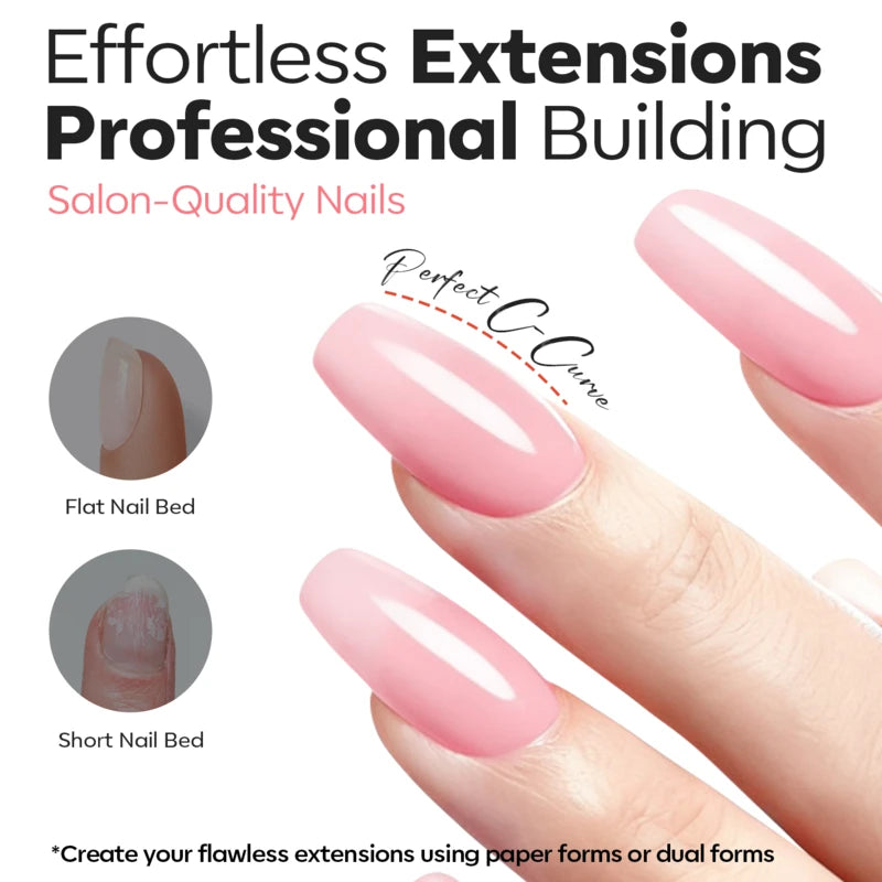 Modelones Pink Extension Builder Gel 