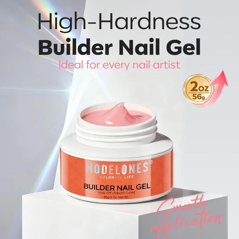 Modelones Pink Extension Builder Gel 