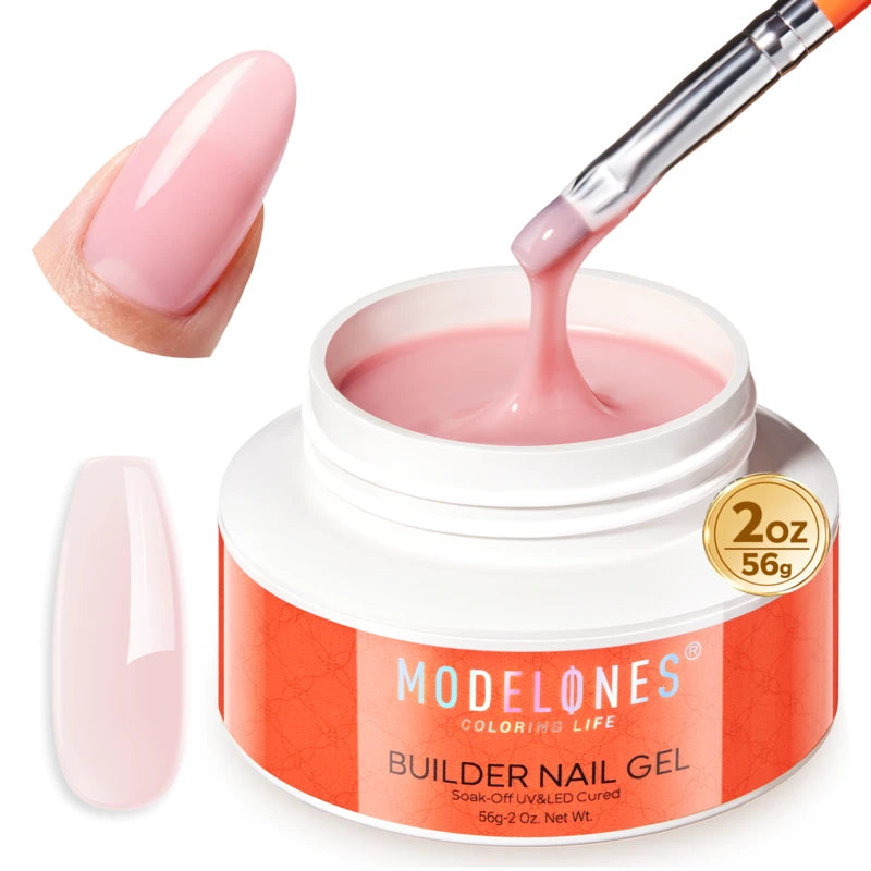 Modelones Pink Extension Builder Gel 