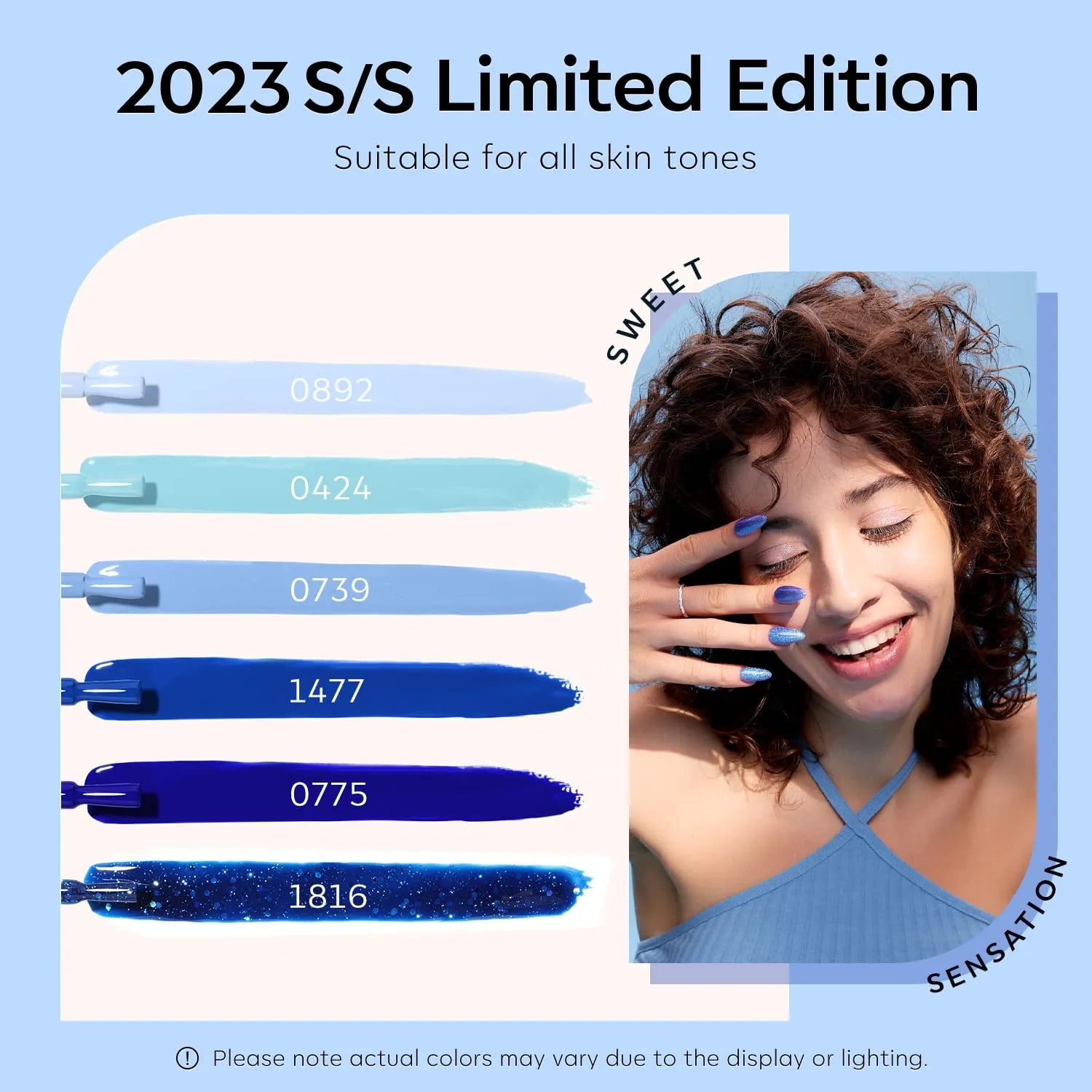 Ocean Express - 6 Shades Gel Nail Polish Set Gel Polish Set MODELONES #ocean-express