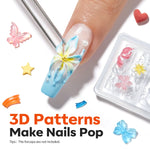 3D silicone nail mold 