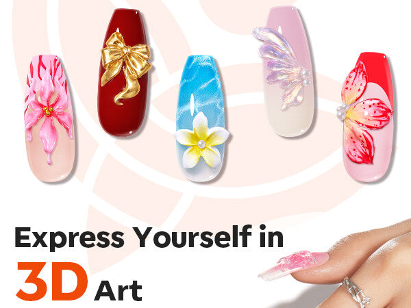 3D silicone nail mold #quiet-dawn