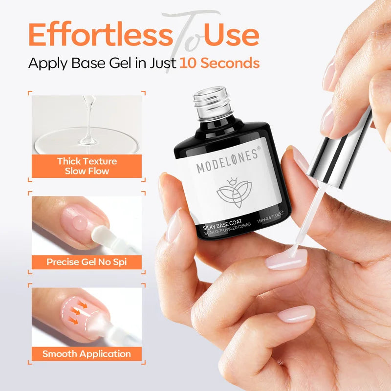 Silky Base Coat & Top Coat Duo