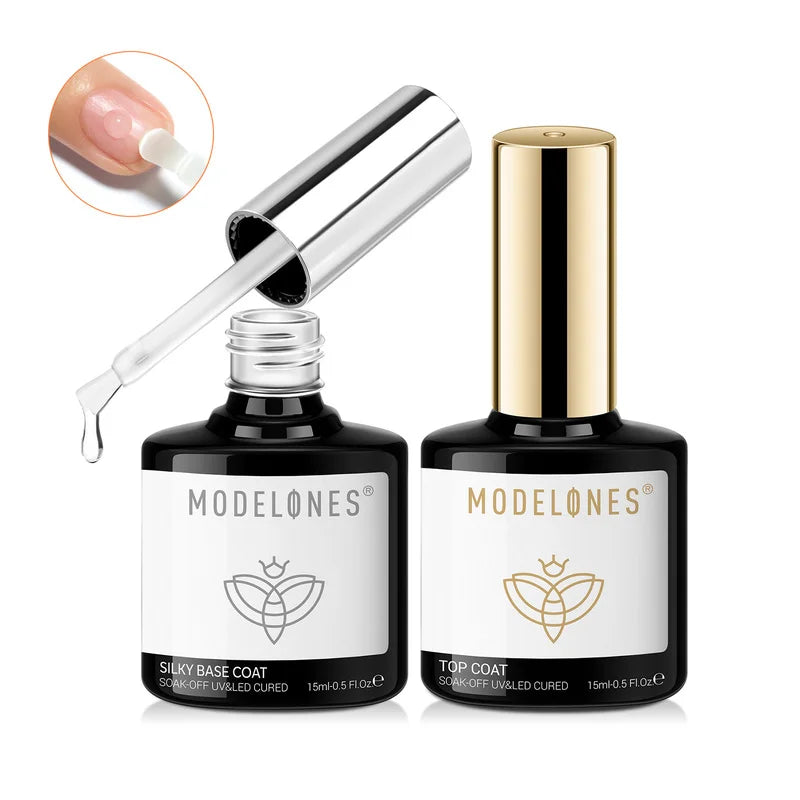 Silky Base Coat & Top Coat Duo