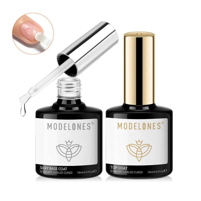 Silky Base Coat & Top Coat Duo