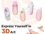 3D silicone nail mold 