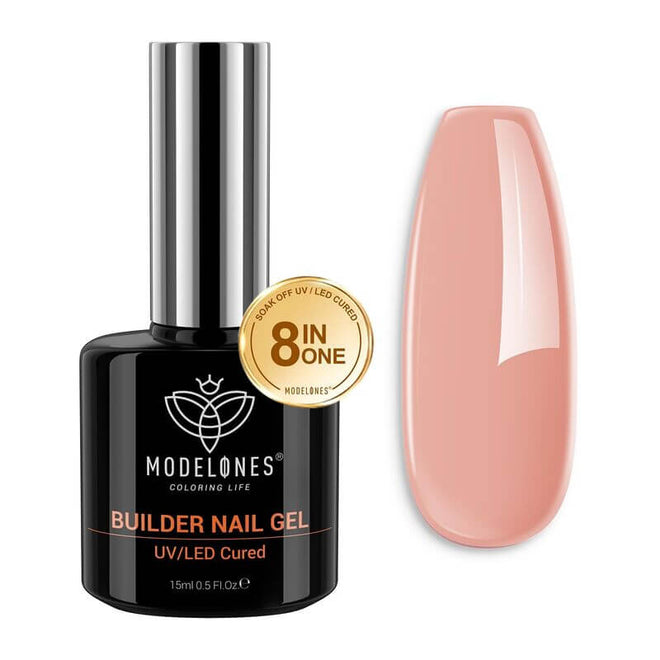 8-In-1 Nude Rose Builder Nail Gel 15ml