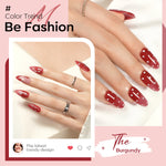 8-In-1 Wine Red Builder Nail Gel 15ml Builder Gel MODELONES 