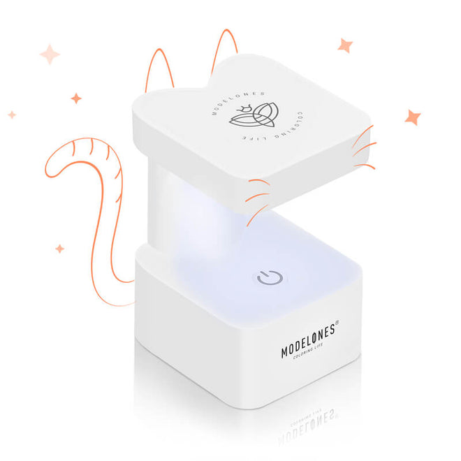 8W Mini Finger UV Nail Meow Lamp