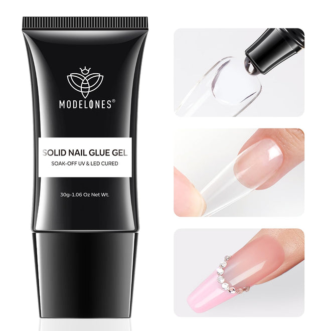 Upgraded Soild Nail Glue Gel 30g