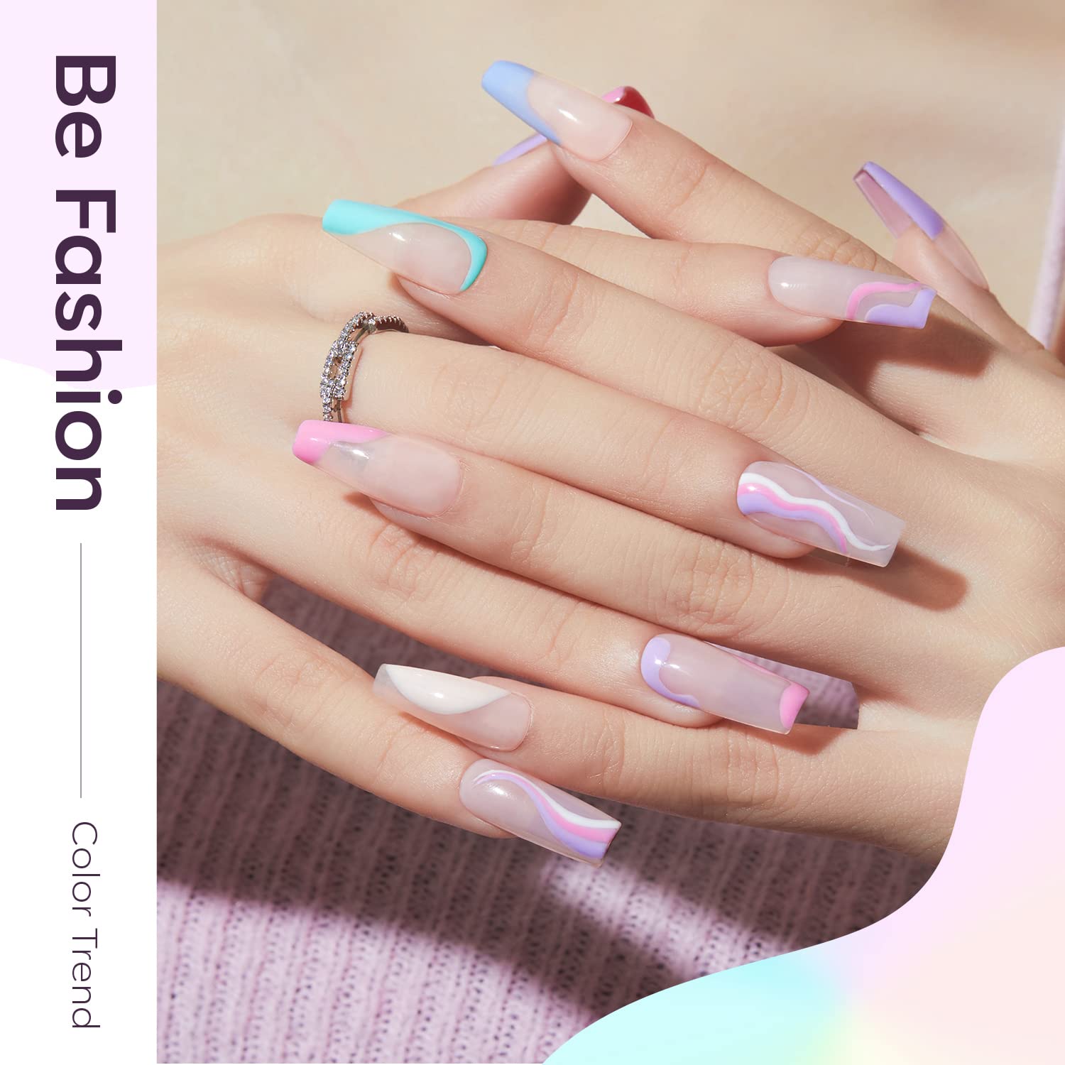 Buzzy Pastel - 6 Colors Gel Nail Polish Kit【US ONLY】