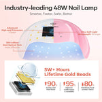 Pink Empire - 21Pcs 6 Colors Poly Nail Gel Kit Poly Nail Gel Kit MODELONES 