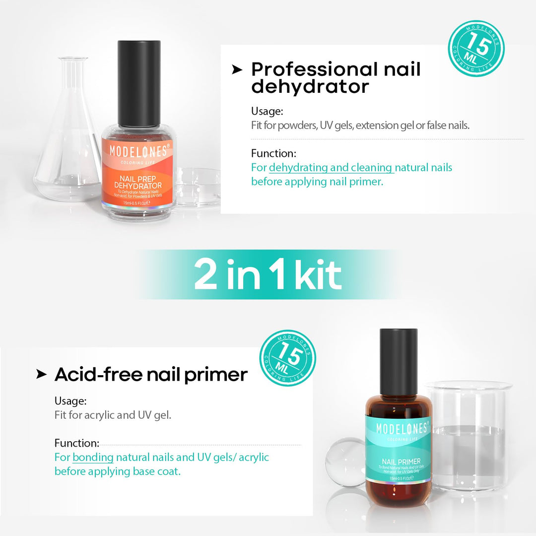 Essential Nail Tools Kit for Gel Polish Nail Tools MODELONES #2pcs-set