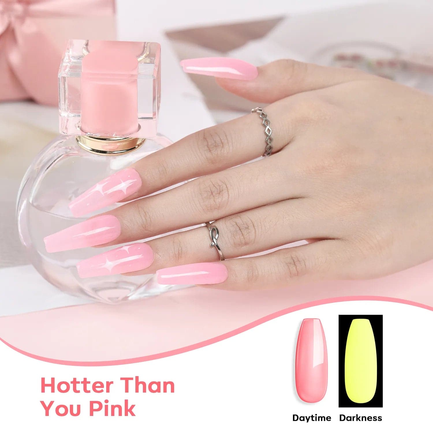 Hotter Than You Pink - Luminous Dipping Powder (0.42 Oz)