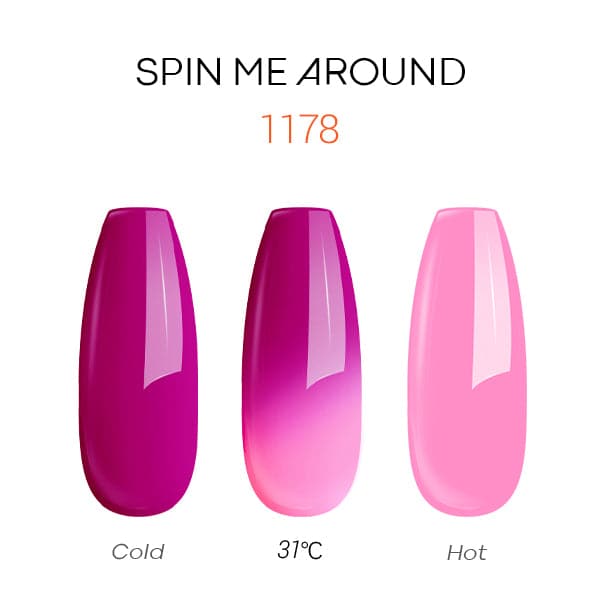 Spin Me Around - Modelones Gel Nail Polish Thermal Inspire Gel 15ml