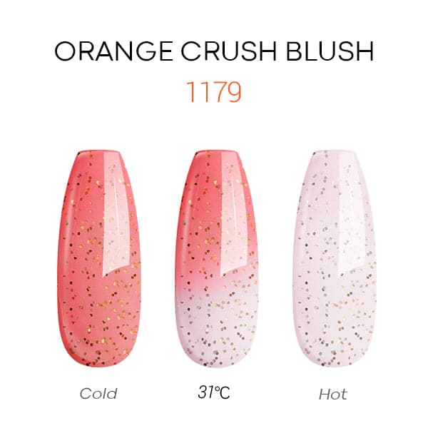 Orange Crush Blush - Modelones Gel Nail Polish Thermal Inspire Gel 15ml