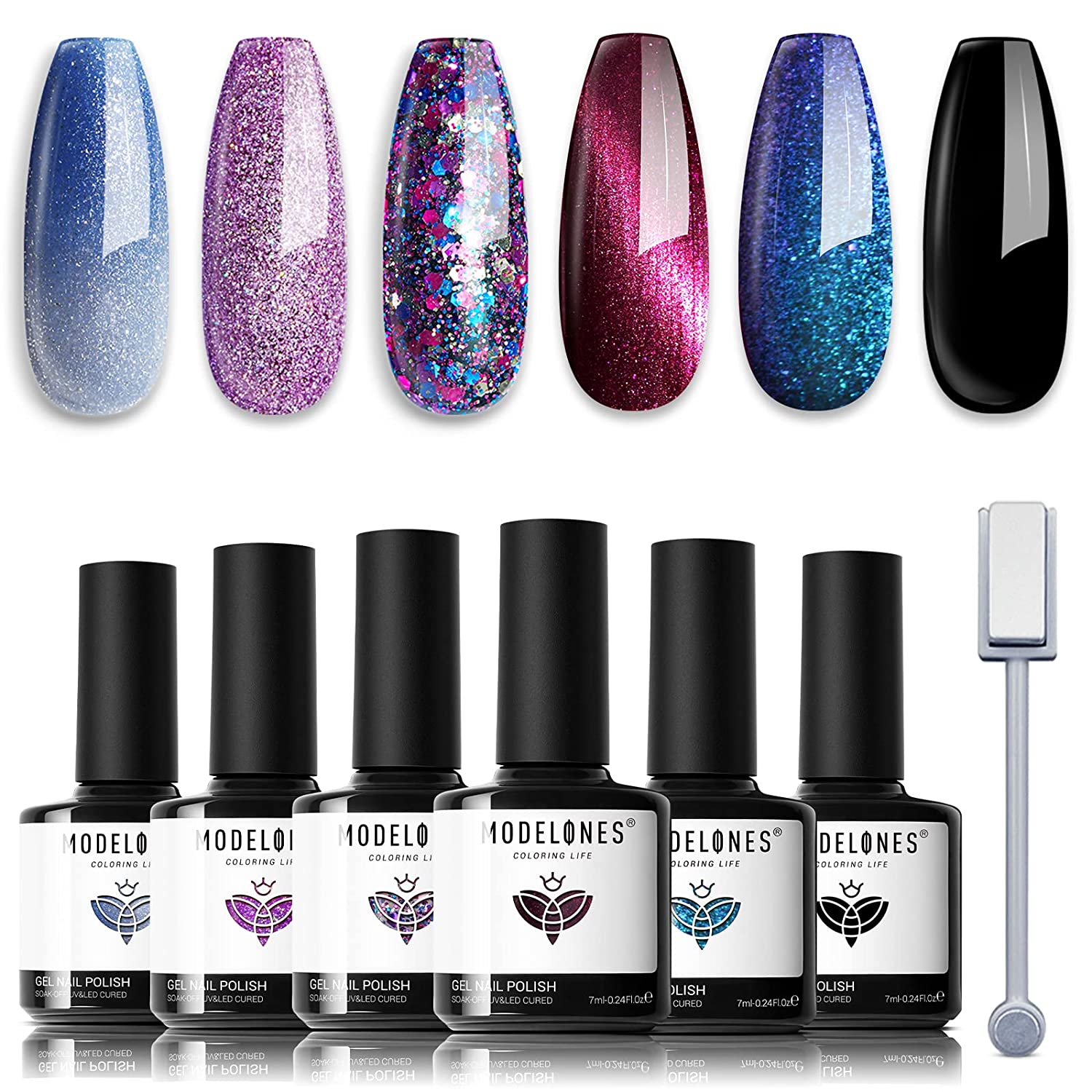 Milky Way - 6 Shades Inspire Gel Set 7ml【US ONLY】