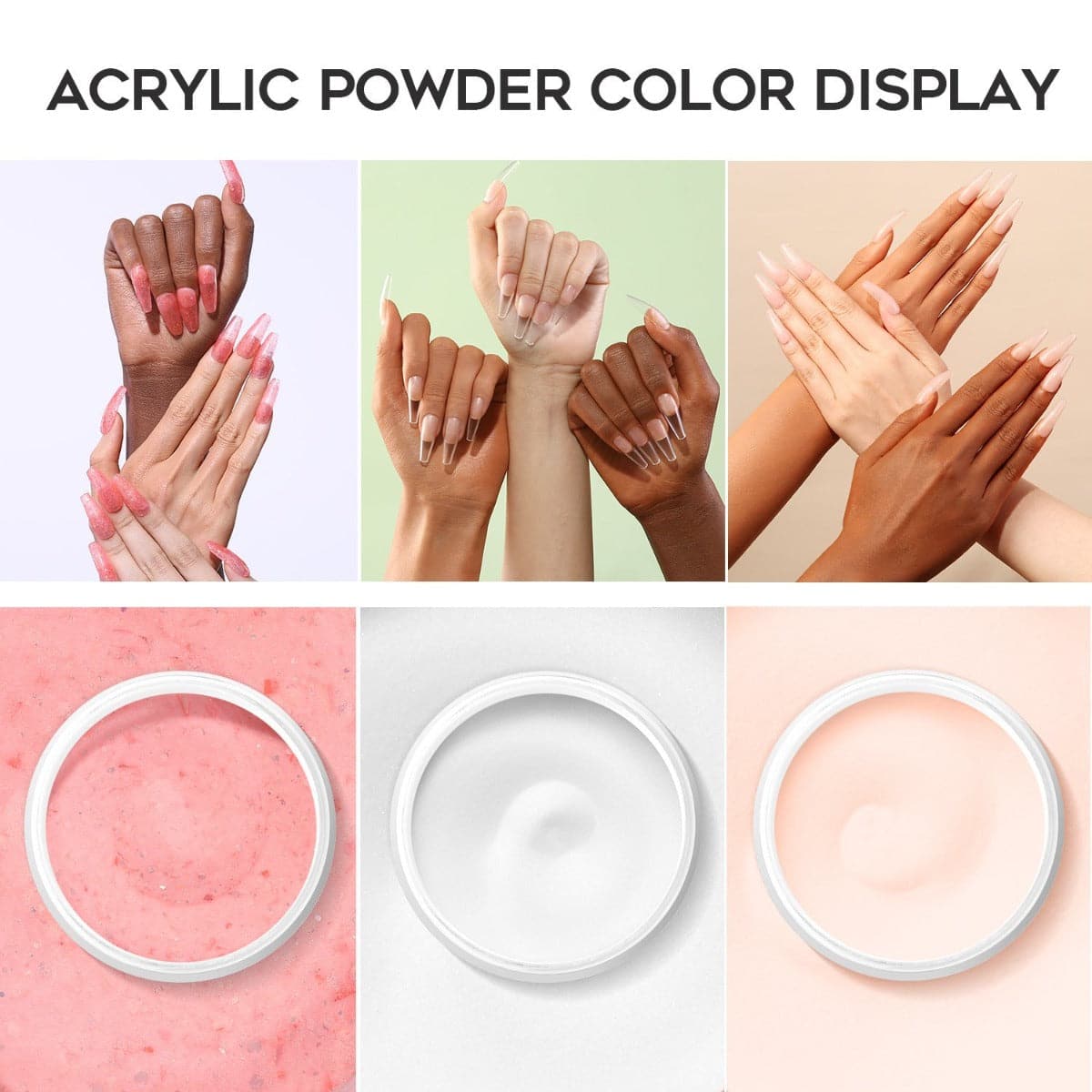 20Pcs Acrylic & Dip Powder All-In-One Starter Kit - MODELONES.com
