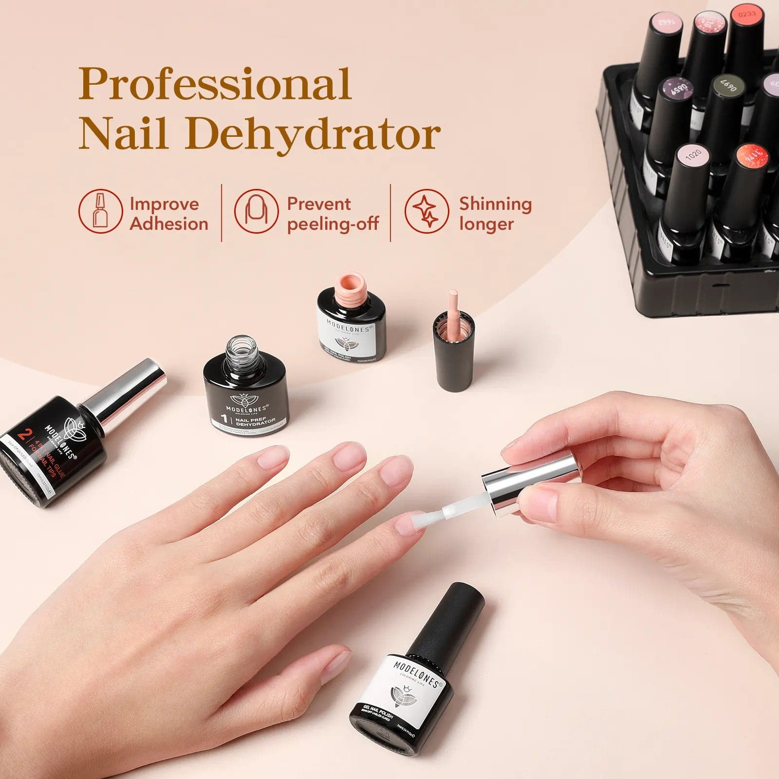 4-In-1 Multi-Functional Nail Glue Gel Nail Extension Enhancement Set【US ONLY】