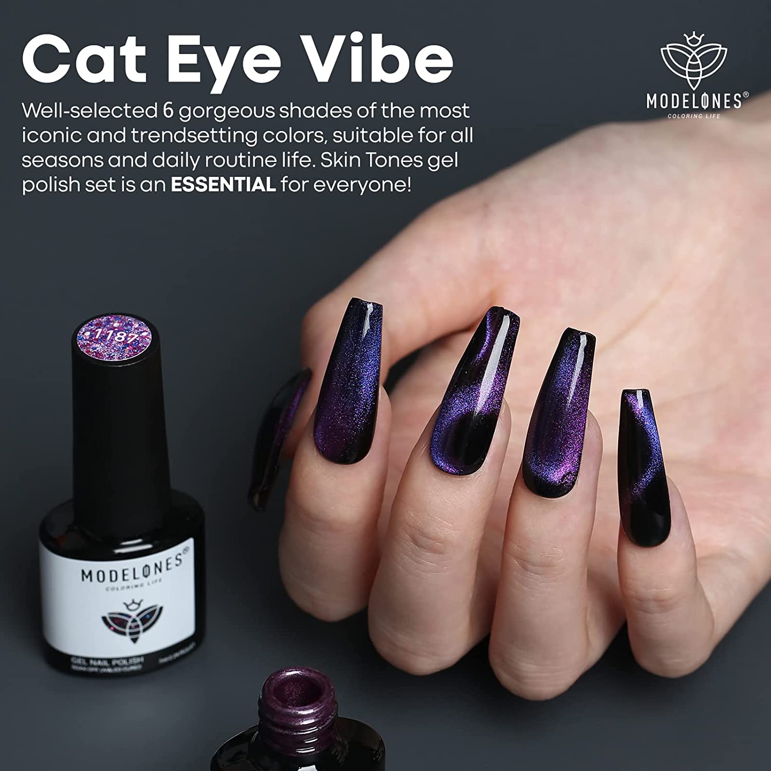 Cat Eye Vibe - 6Pcs Inspire Gel Set 7ml【US ONLY】