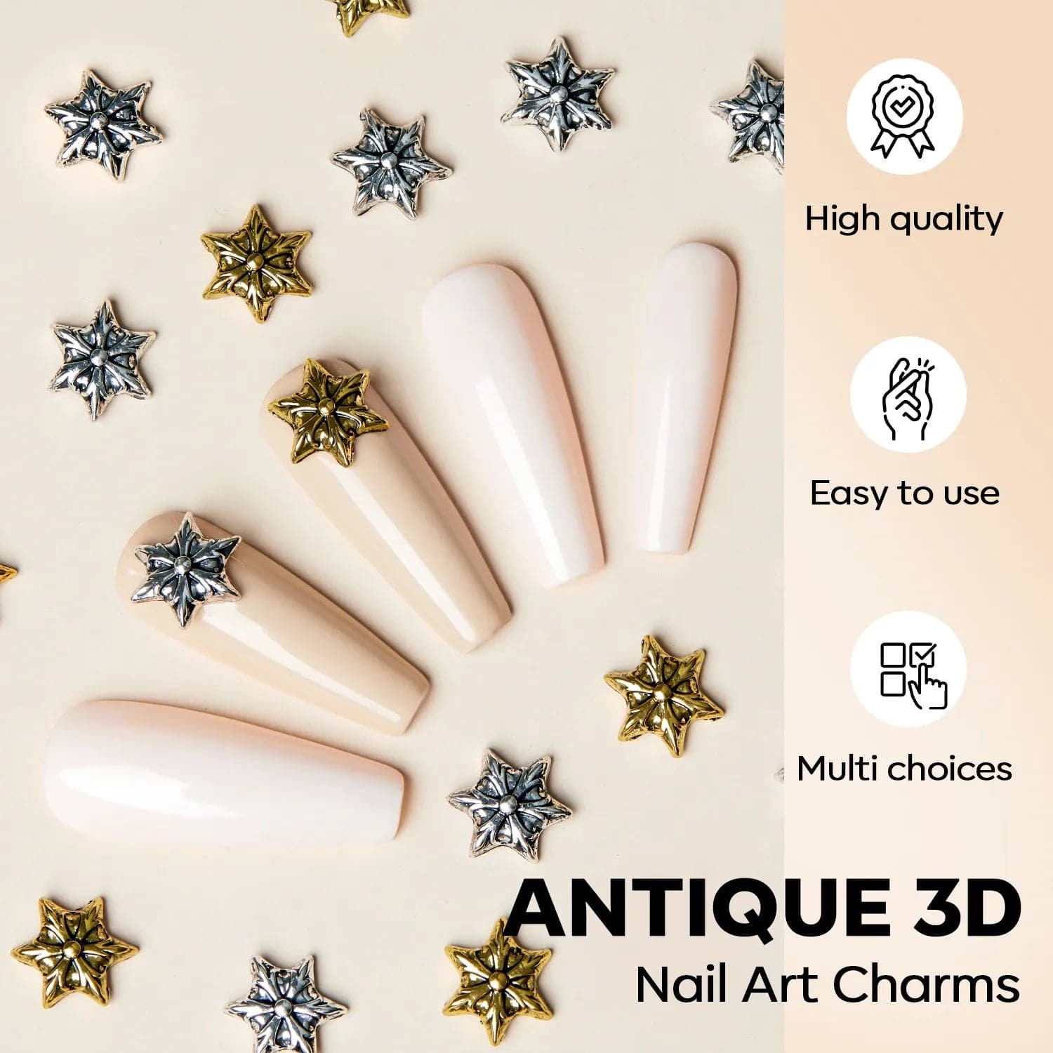 Snowflake - Nail Art Charms 3D Rhinestones Set | Modelones