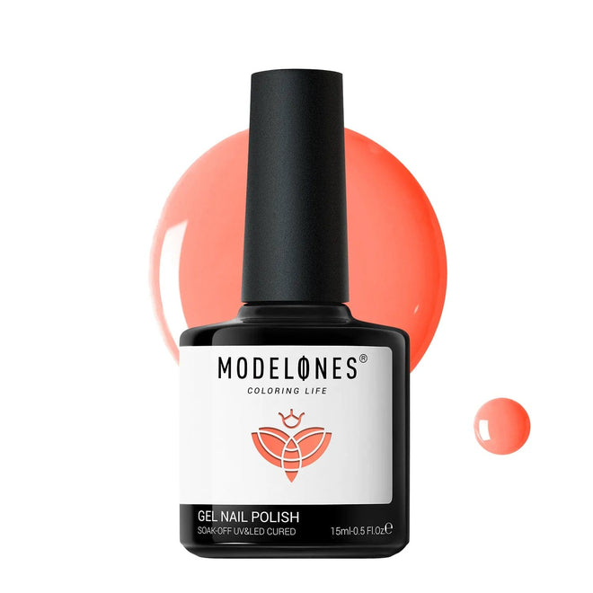 Tangerine Heat - Modelones Gel Nail Polish Inspire Gel 15ml Inspire Gel MODELONES #tangerine-heat