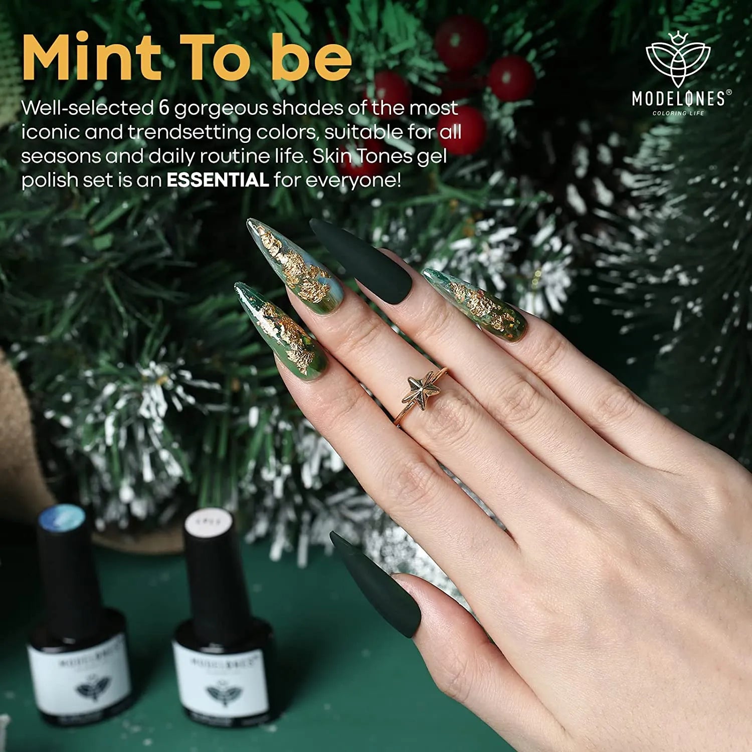 Mint To Be - 6 Shades Gel Nail Polish Set【US/AU ONLY】