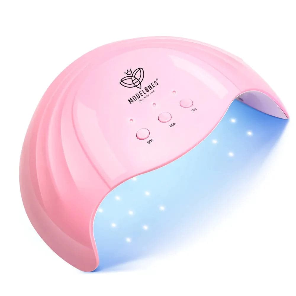 48W UV/LED Nail Lamp Rechargeable Quick Drying For Nail Gel Modelones