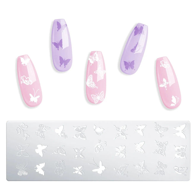 Flower Fragrance - Nail Stamping Plates