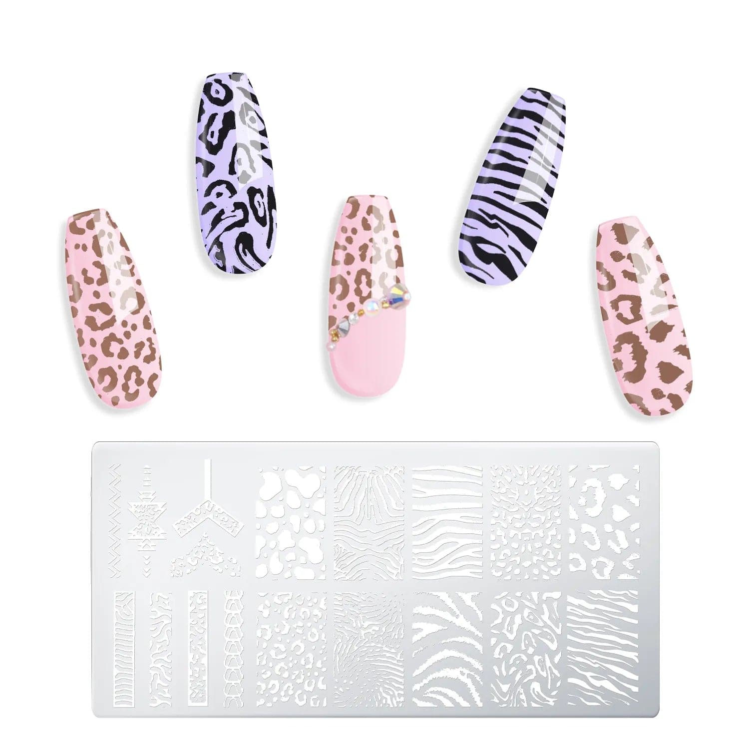 Wild Party - Nail Stamping Plates