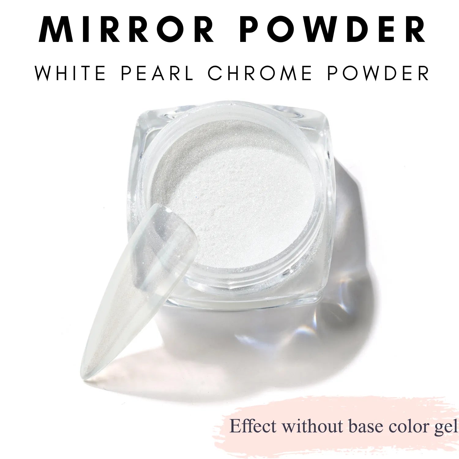White Pearl Neon Mermaid Chrome Powder