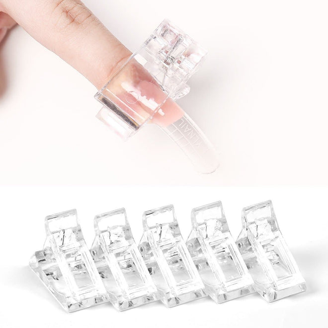 5 Pcs Nail Tips Clip For Quick Building Polygel - MODELONES.com