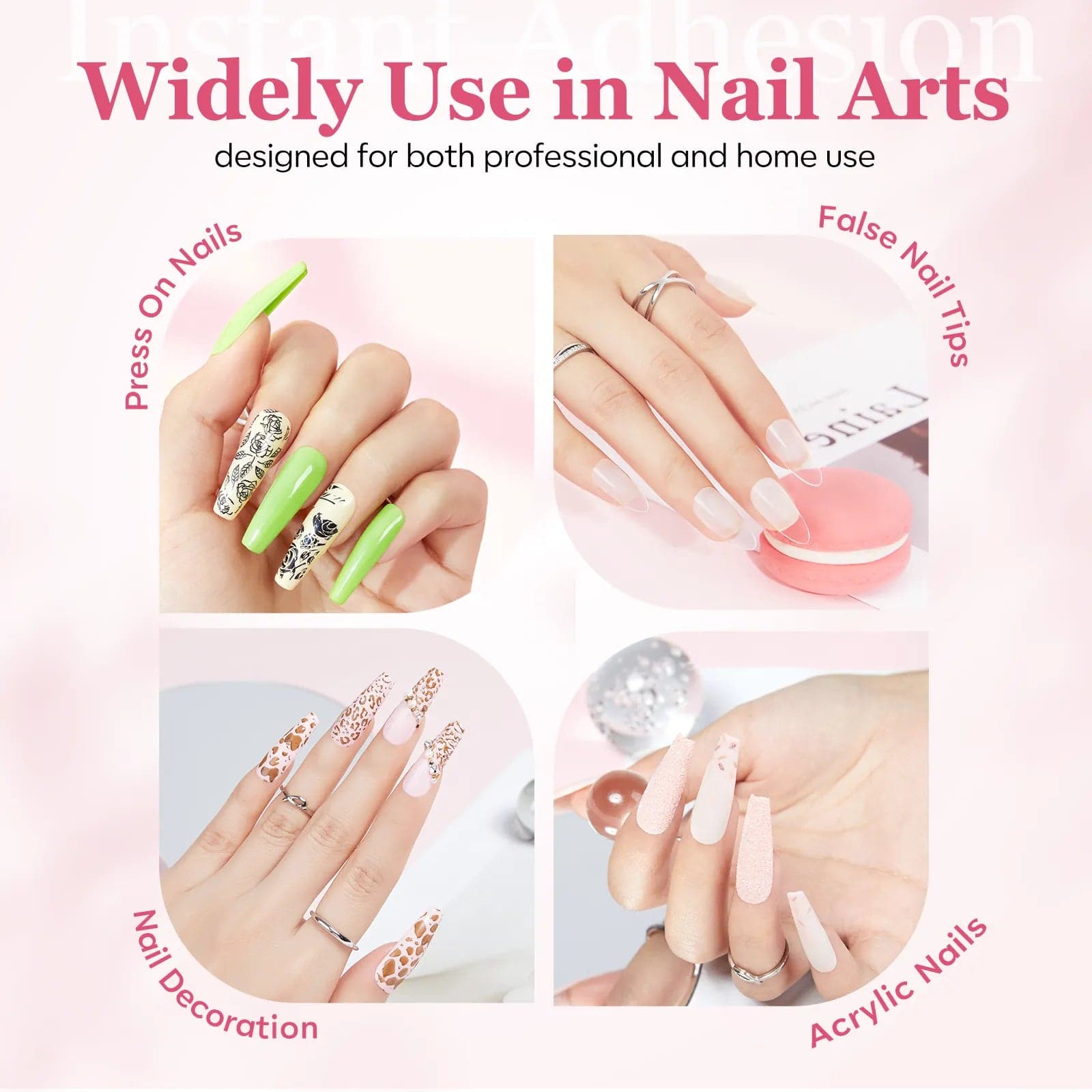 Modelones Instant Adhesion Nail Glue 20Pcs Pack【US ONLY]