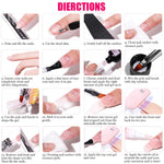 Stormy Night Poly Nail Gel Kit MODELONES 