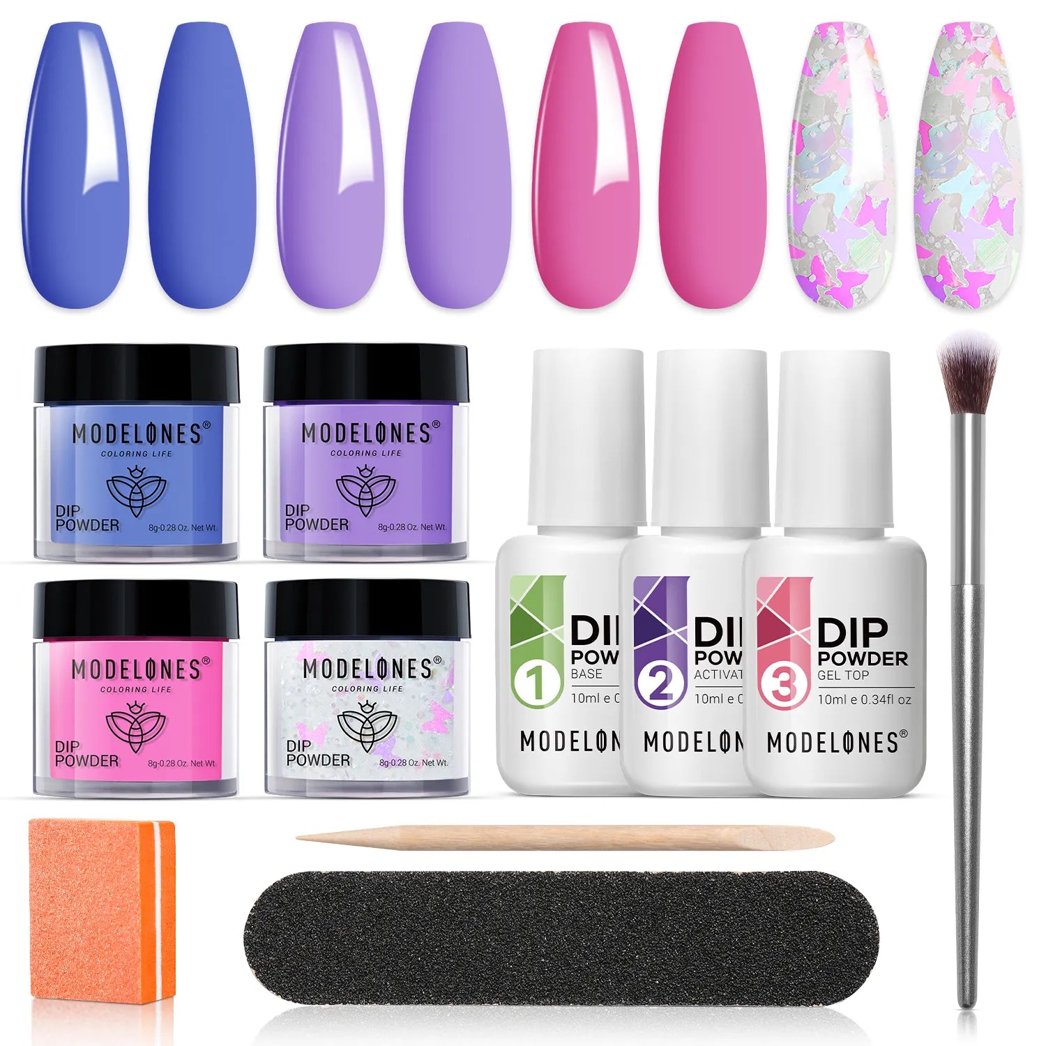 Millennial Miss - 11Pcs Dipping Powder All-In-One Kit【US ONLY】