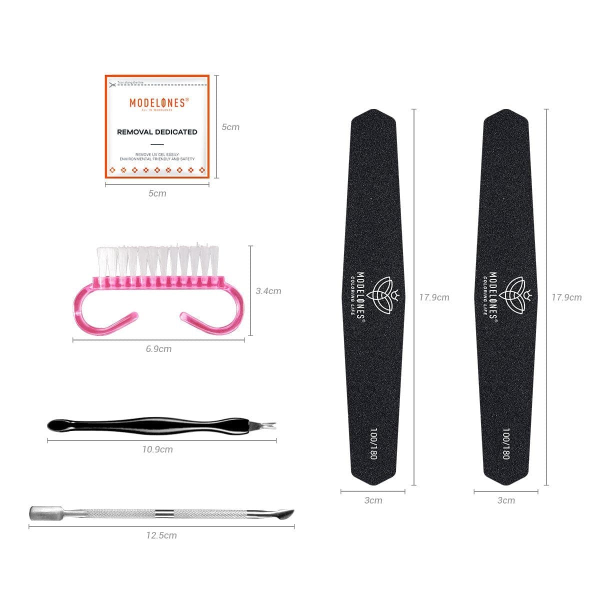 Routine Nail Tools Kit for Manicure Starter Nail Tools MODELONES #