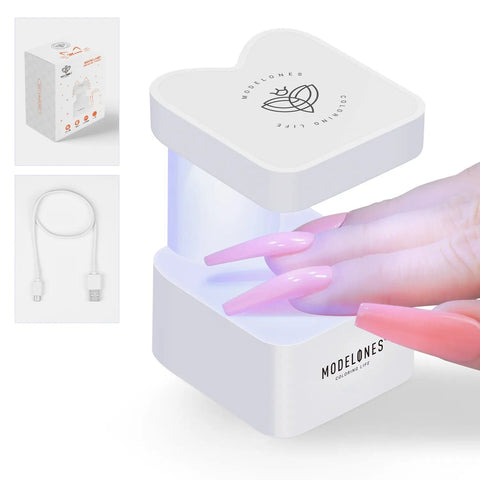8W Mini Finger LED/UV Nail Meow Lamp - MODELONES.com