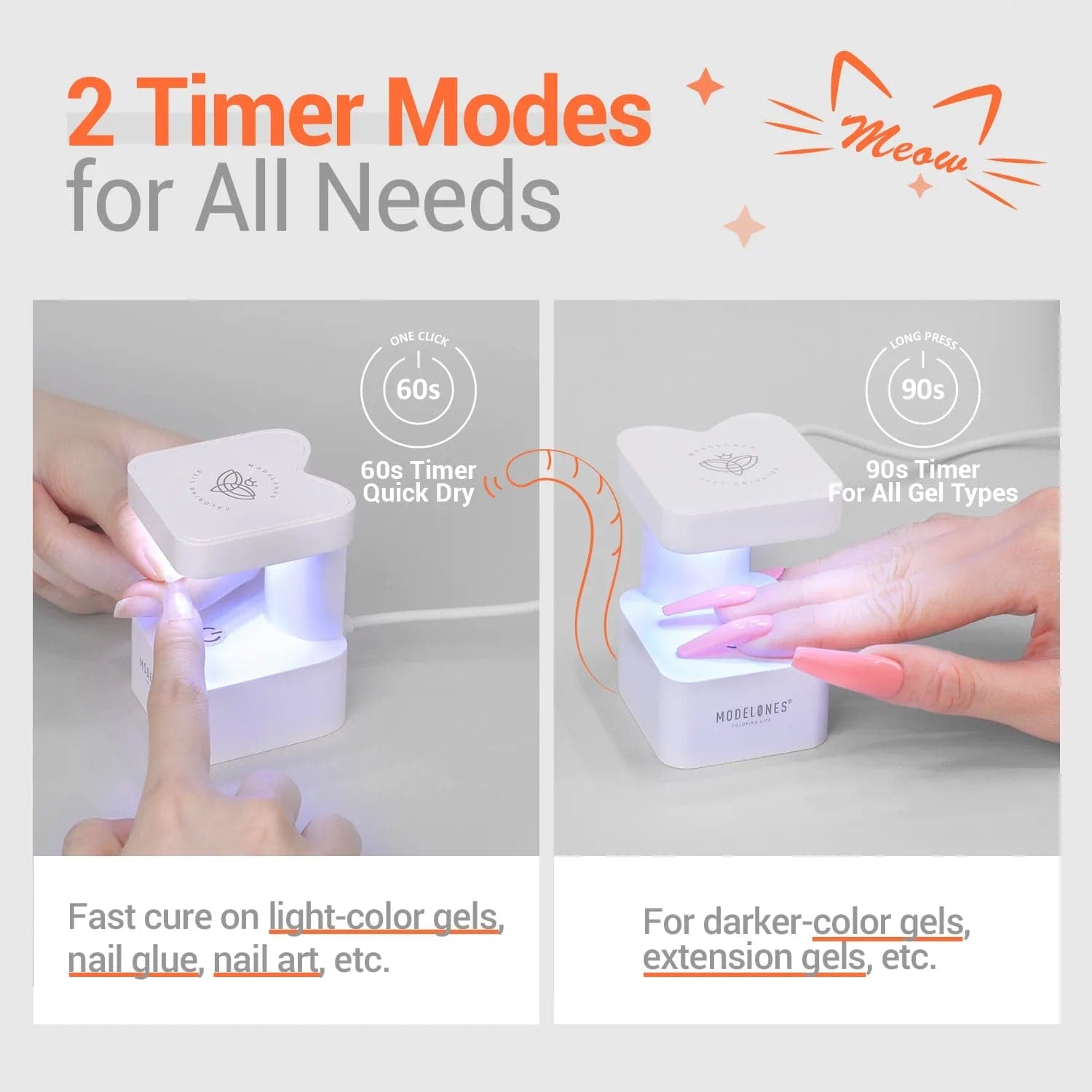 LED Lamp For Nails UV Nail Drying Light For Gel Nail Smart Nail
