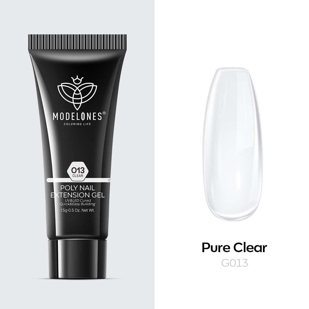 Pure Clear - Poly Nail Gel  (15g)