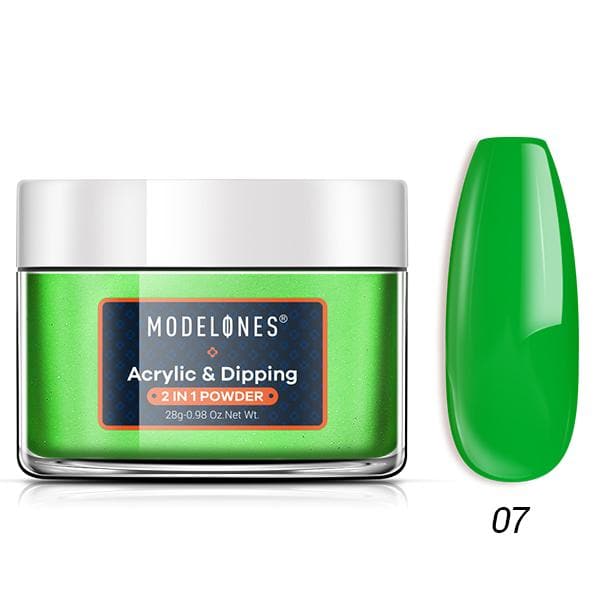 Acrylic Powder(1 oz)-Green#07 - MODELONES.com