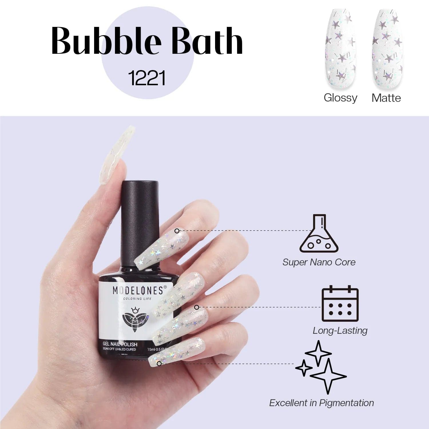 Bubble Bath - Inspire Gel 15ml - MODELONES.com