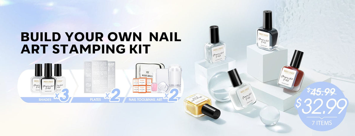7 Pcs Nail Stamping Kit