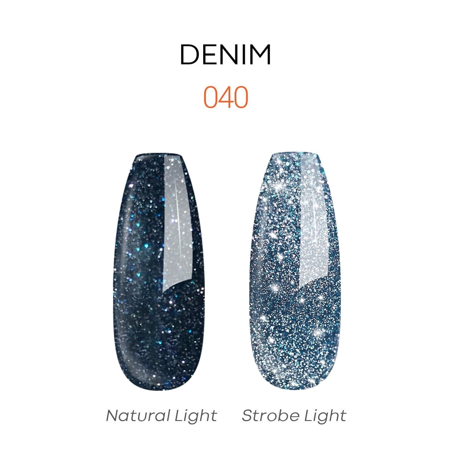 Denim - Reflective Acrylic Powder (1 oz)