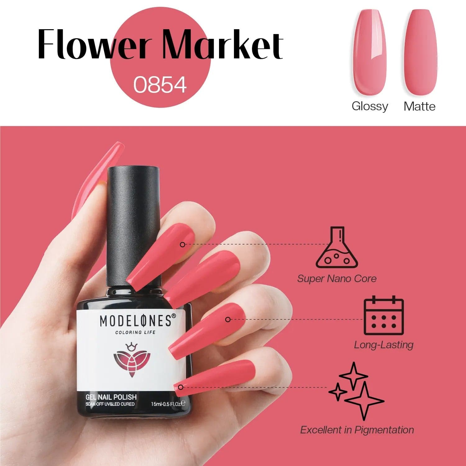 Flower Market - Inspire Gel 15ml - MODELONES.com