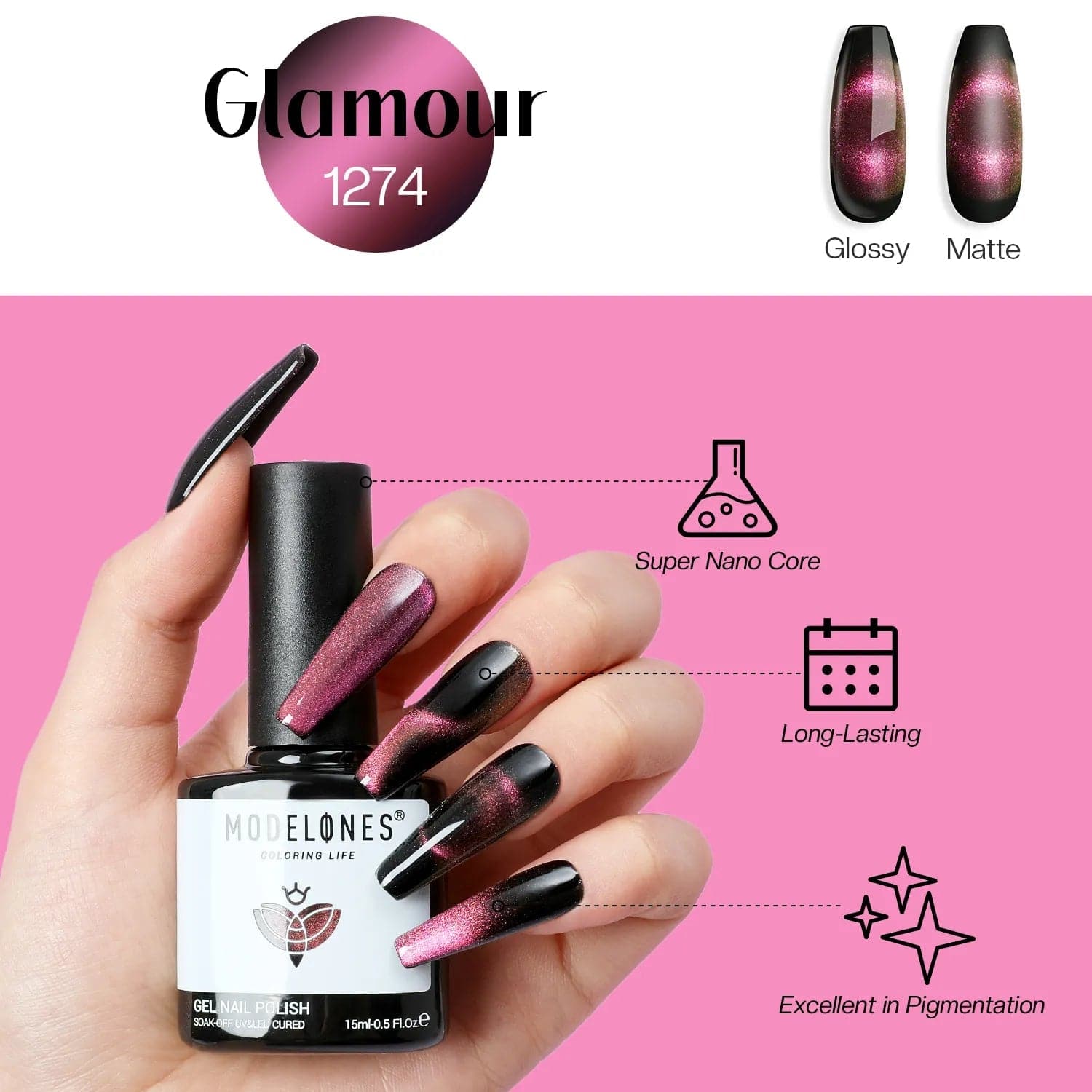 Glamour - Inspire Gel 15ml - MODELONES.com