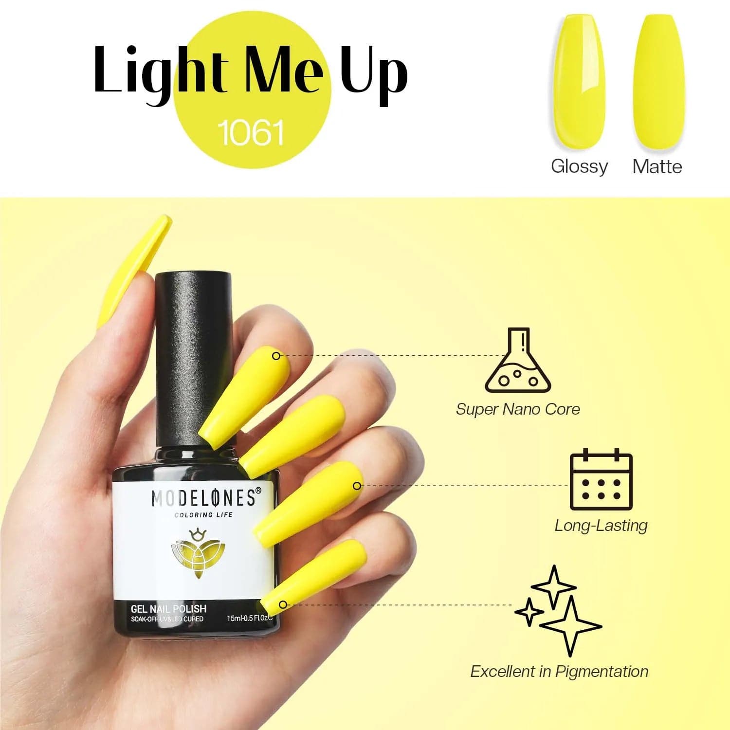 Light Me Up - Inspire Gel 15ml - MODELONES.com