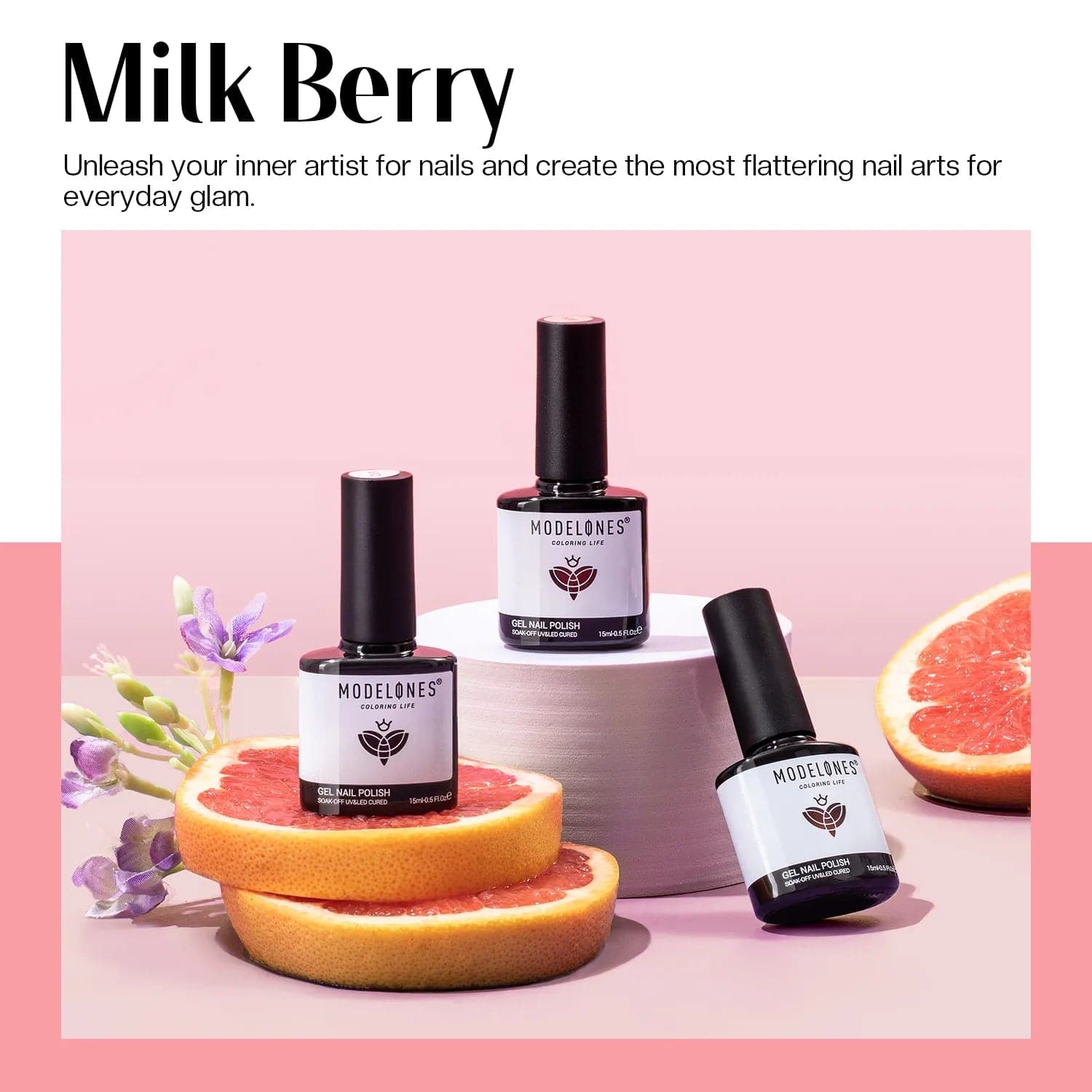 Milk Berry - Inspire Gel 15ml - MODELONES.com